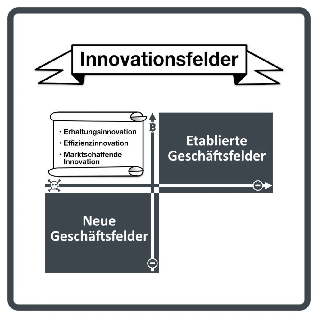 Innovationsberatung in den Feldern Erhaltungsinnovation, Effizienzinnovation, Marktschaffende Innovation oder Disruptive Innovation