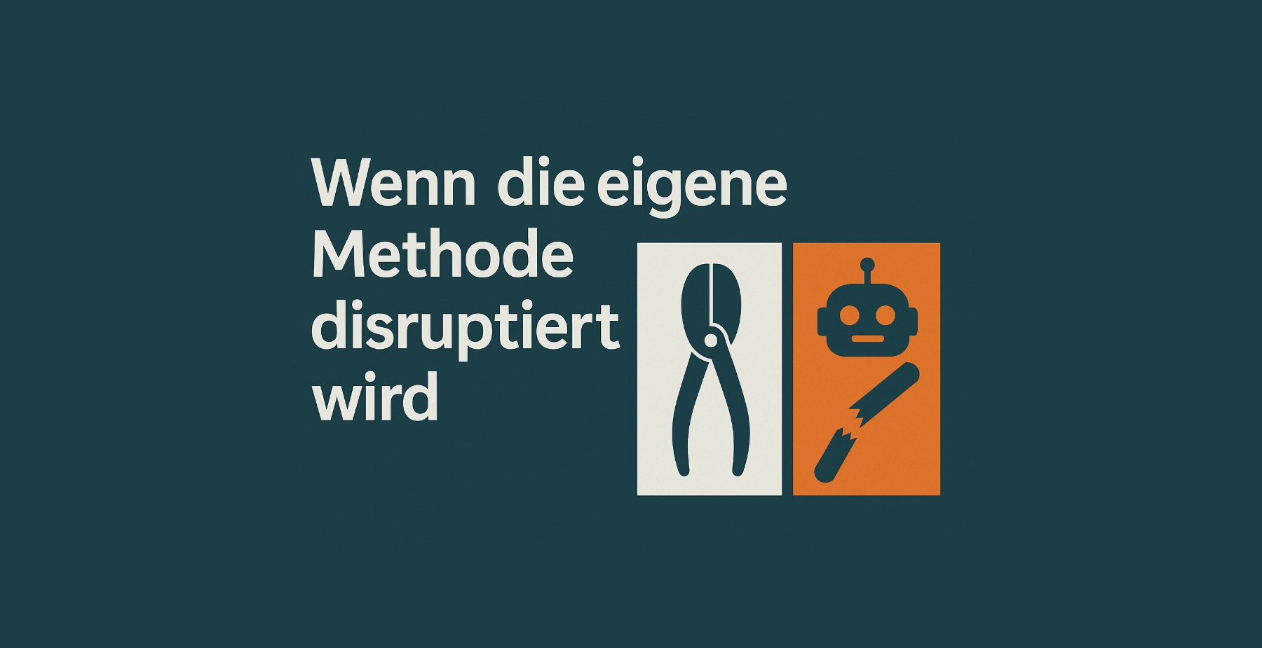 Wenn die eigene Methode disruptiert wird – ein Zwischenruf aus dem Maschinenraum von JTBD und KI
