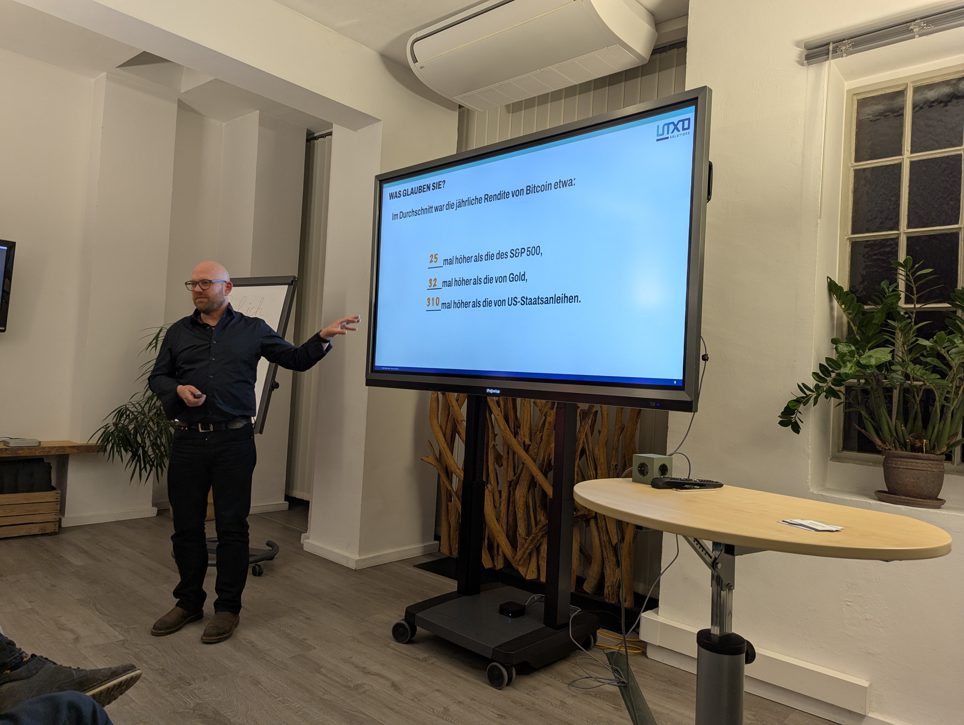 Bitcoin Business Innovation Meetup - Ein voller Erfolg